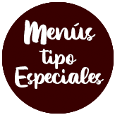 Menús tipo Especiales
